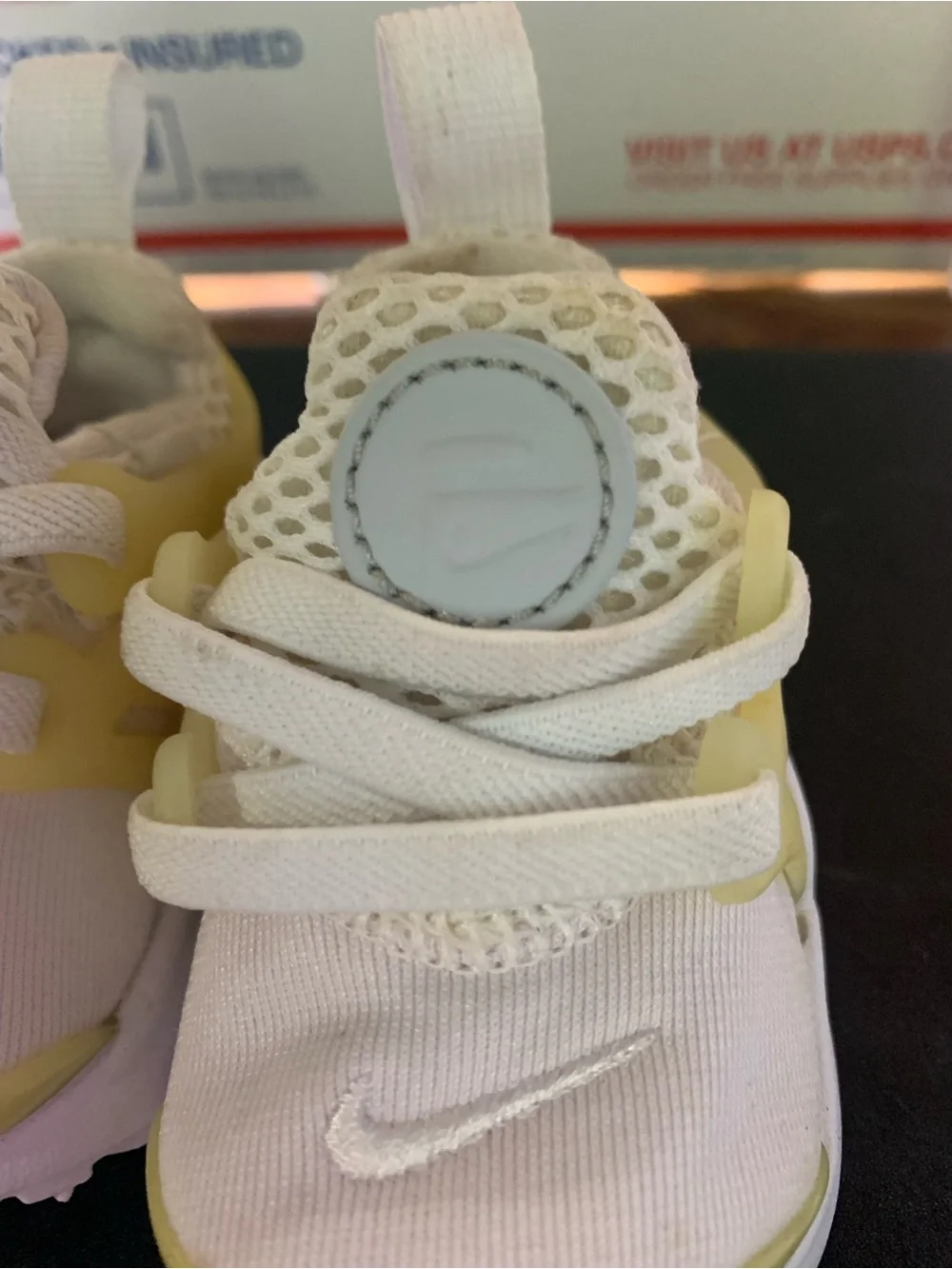 Nike Little Presto Triple White Baby Sneakers 2C Unisex T3